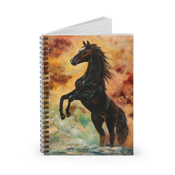 Breaking Free Spiral Notebook — Ruled Journal for Horse Lovers