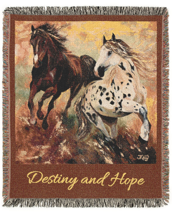 Destiny and Hope - Woven Blanket