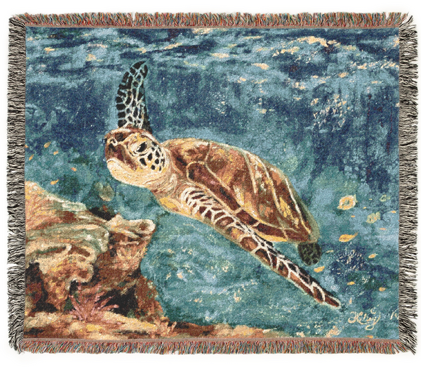 Embracing the Journey - Woven Blanket