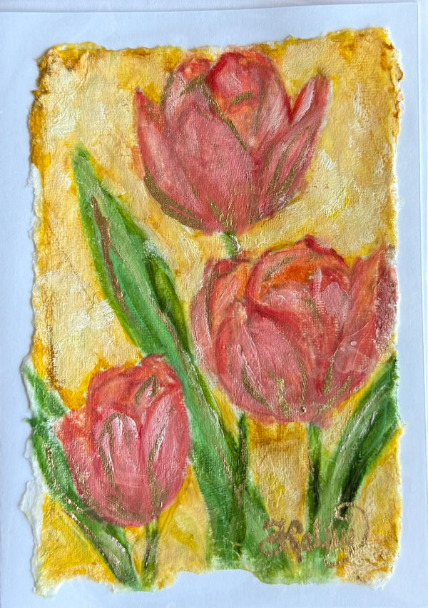 Coral Tulips