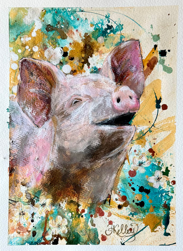 Laughing Pig