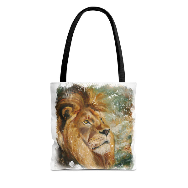Assurance of Blessing Divine – Art Tote Bag — Majestic African Lion Art Beach & Market Bag