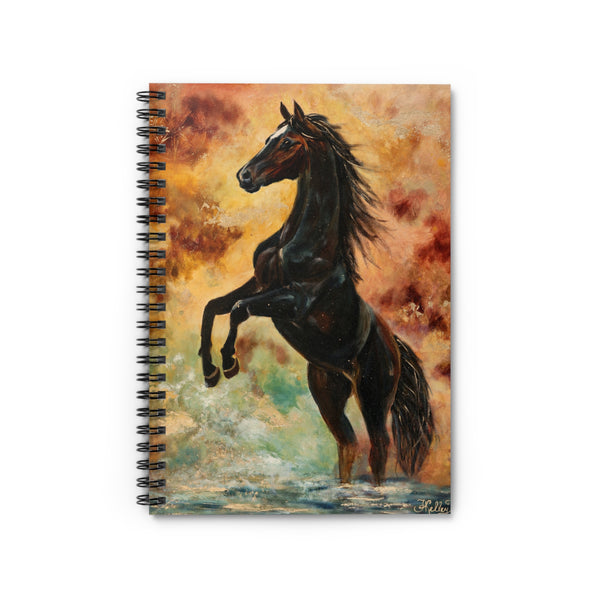 Breaking Free Spiral Notebook — Ruled Journal for Horse Lovers