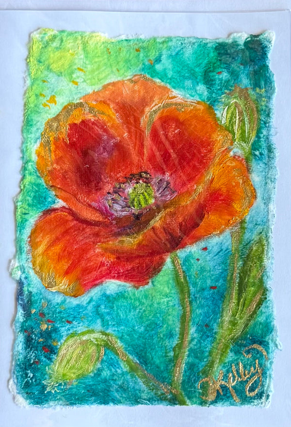Red-Orange Poppy