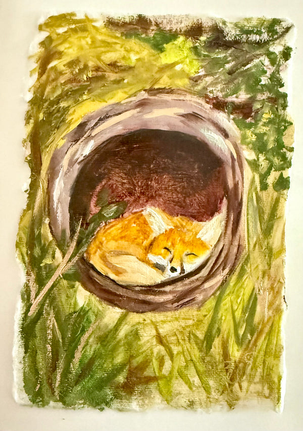 Sleeping Fox